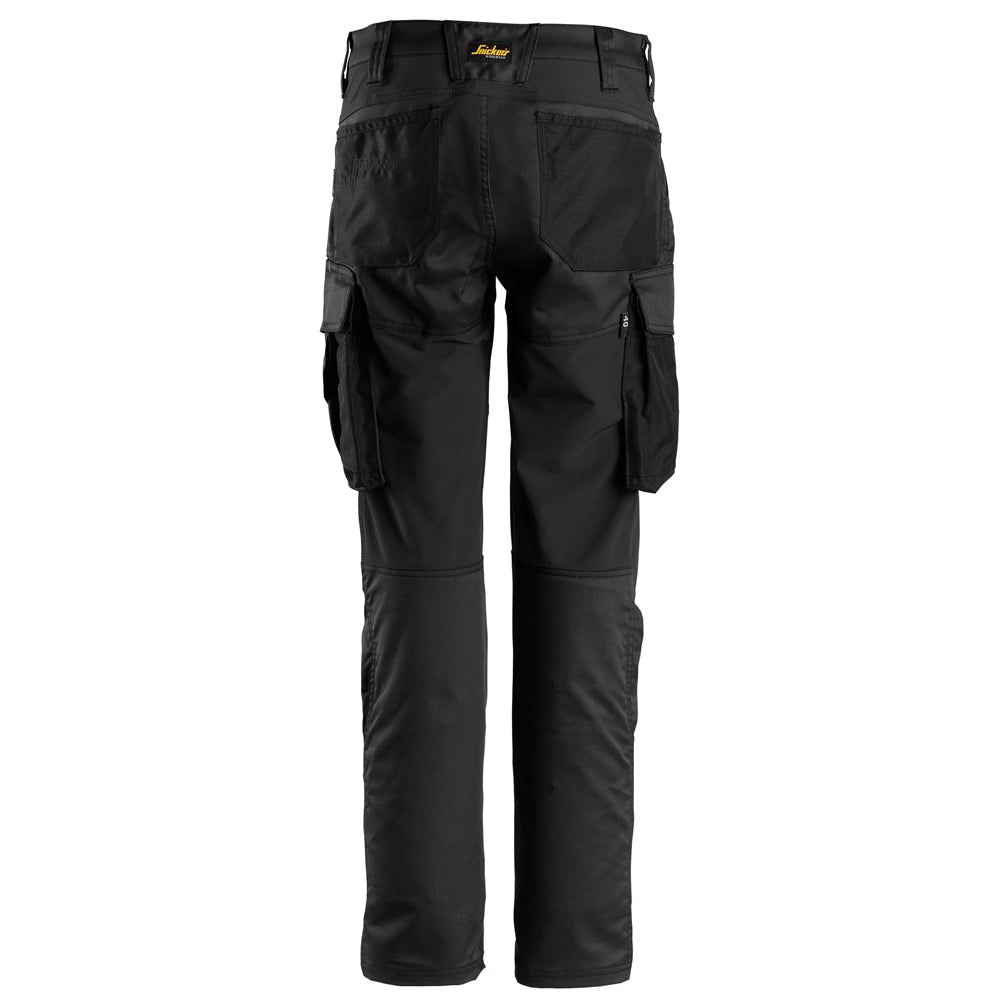Snickers 6703 AllroundWork, Women’s Stretch Trousers without Knee Pockets - Premium WOMENS TROUSERS from Snickers - Just £68.02! Shop now at femaleworkwear.com