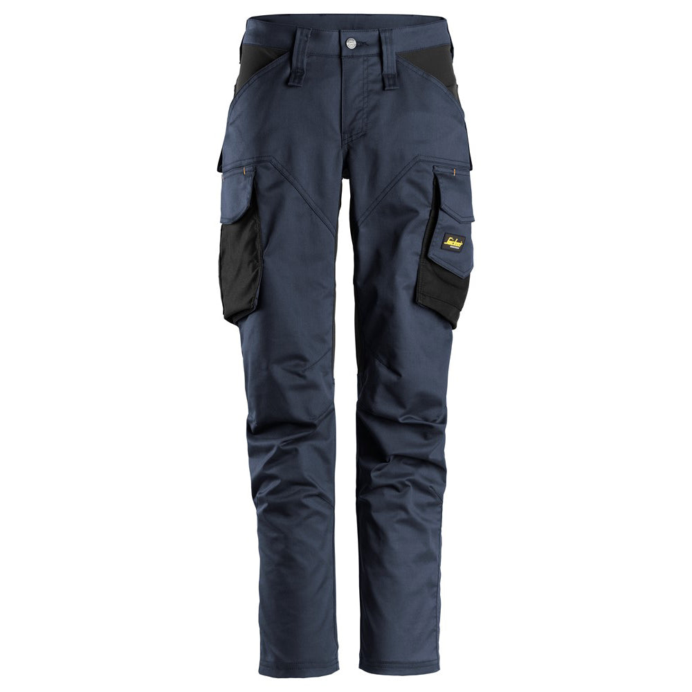 Snickers 6703 AllroundWork, Women’s Stretch Trousers without Knee Pockets - Premium WOMENS TROUSERS from Snickers - Just £68.02! Shop now at femaleworkwear.com