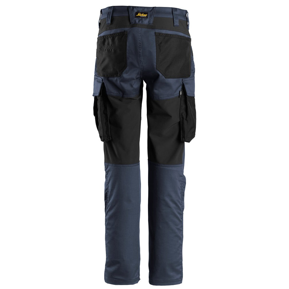 Snickers 6703 AllroundWork, Women’s Stretch Trousers without Knee Pockets - Premium WOMENS TROUSERS from Snickers - Just £68.02! Shop now at femaleworkwear.com