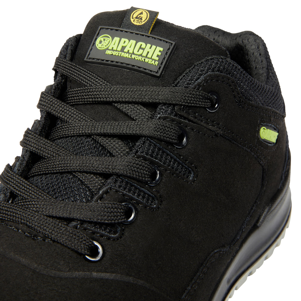 Apache Brampton S3 ESD Non-Metallic Lightweight Safety Work Trainer - Premium SAFETY TRAINERS from Apache - Just £33.24! Shop now at femaleworkwear.com