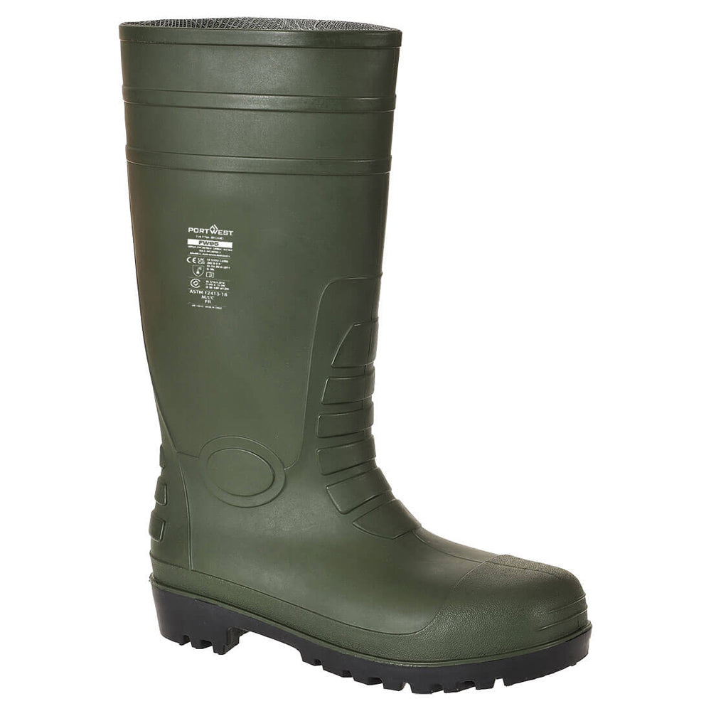 Portwest FW95 Total Safety Wellington S5 - Premium WELLINGTON BOOTS from Portwest - Just £14.21! Shop now at femaleworkwear.com