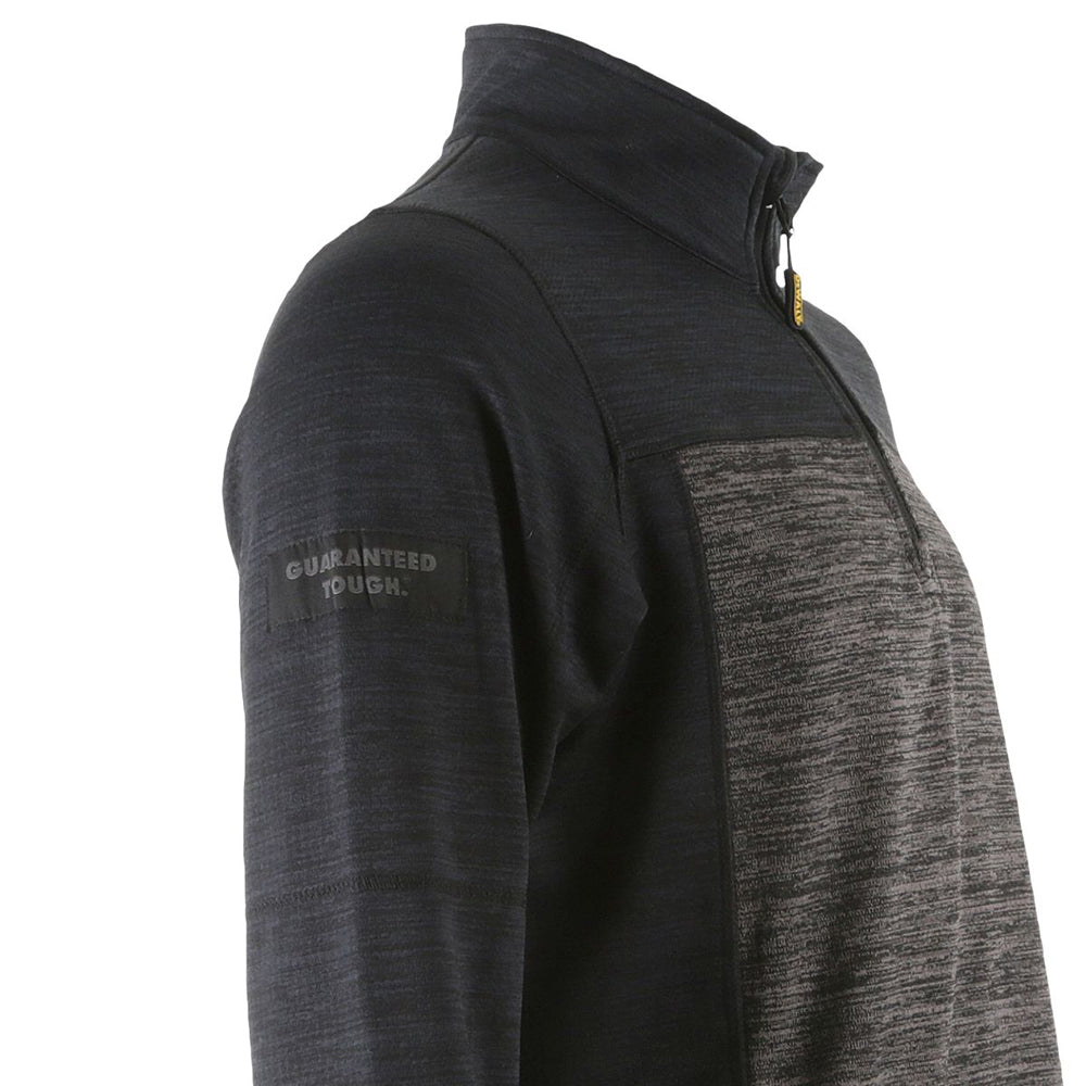DeWalt Charlotte Women's 1/4 Zip Fleece Mid Layer Stretch Top - Premium WOMENS HOODIES from DeWalt - Just £31.35! Shop now at femaleworkwear.com