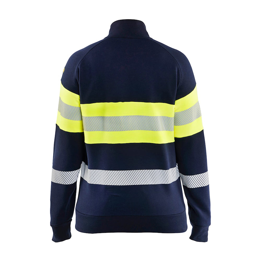 Blaklader 3472 Women's Multinorm Hi-Vis Zip Sweatshirt