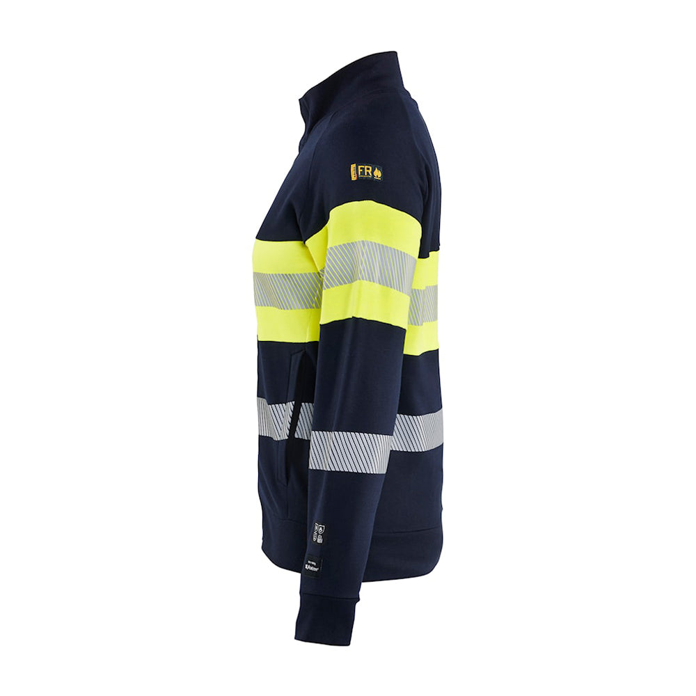 Blaklader 3472 Women's Multinorm Hi-Vis Zip Sweatshirt