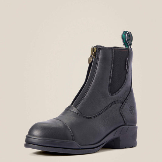 Ariat Womens 10031421 Heritage IV Zip Safety Paddock Boot - Premium SAFETY DEALER BOOTS from Ariat - Just £107.14! Shop now at femaleworkwear.com