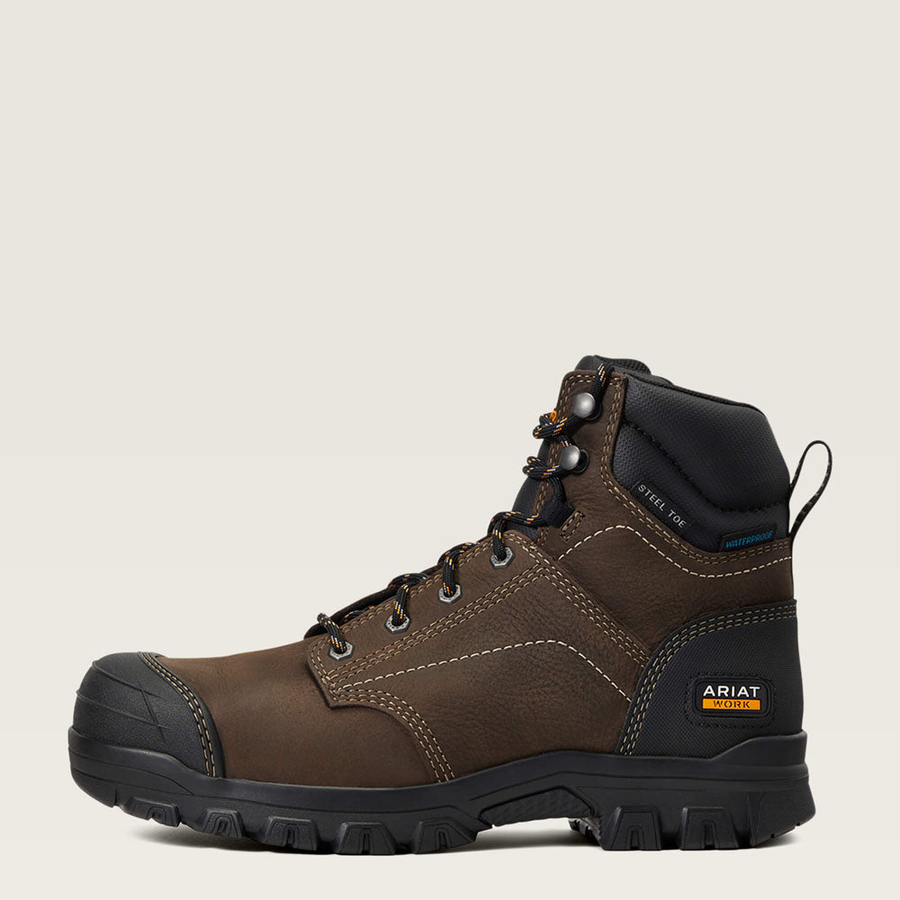 Ariat Womens 10040405 Treadfast 6'' Waterproof Safety Work Boot - Premium SAFETY BOOTS from Ariat - Just £92.86! Shop now at femaleworkwear.com