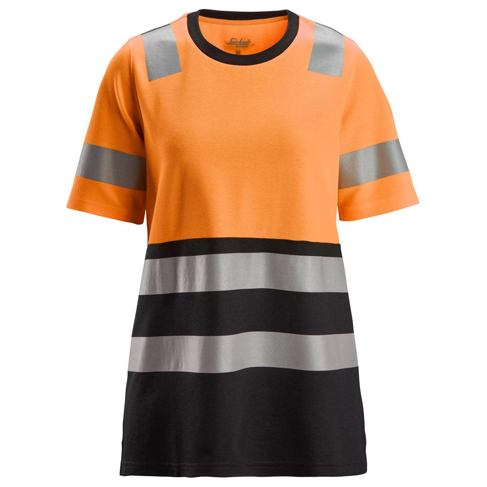 Snickers 2573 Hi-Vis Class 1 Women's T-Shirt - Premium WOMENS HI-VIS T-SHIRTS from Snickers - Just £23.42! Shop now at femaleworkwear.com