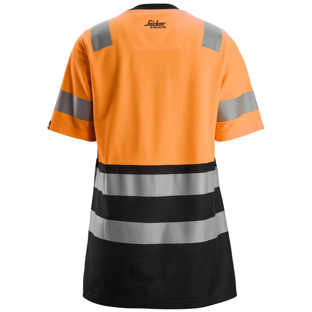 Snickers 2573 Hi-Vis Class 1 Women's T-Shirt - Premium WOMENS HI-VIS T-SHIRTS from Snickers - Just £23.42! Shop now at femaleworkwear.com