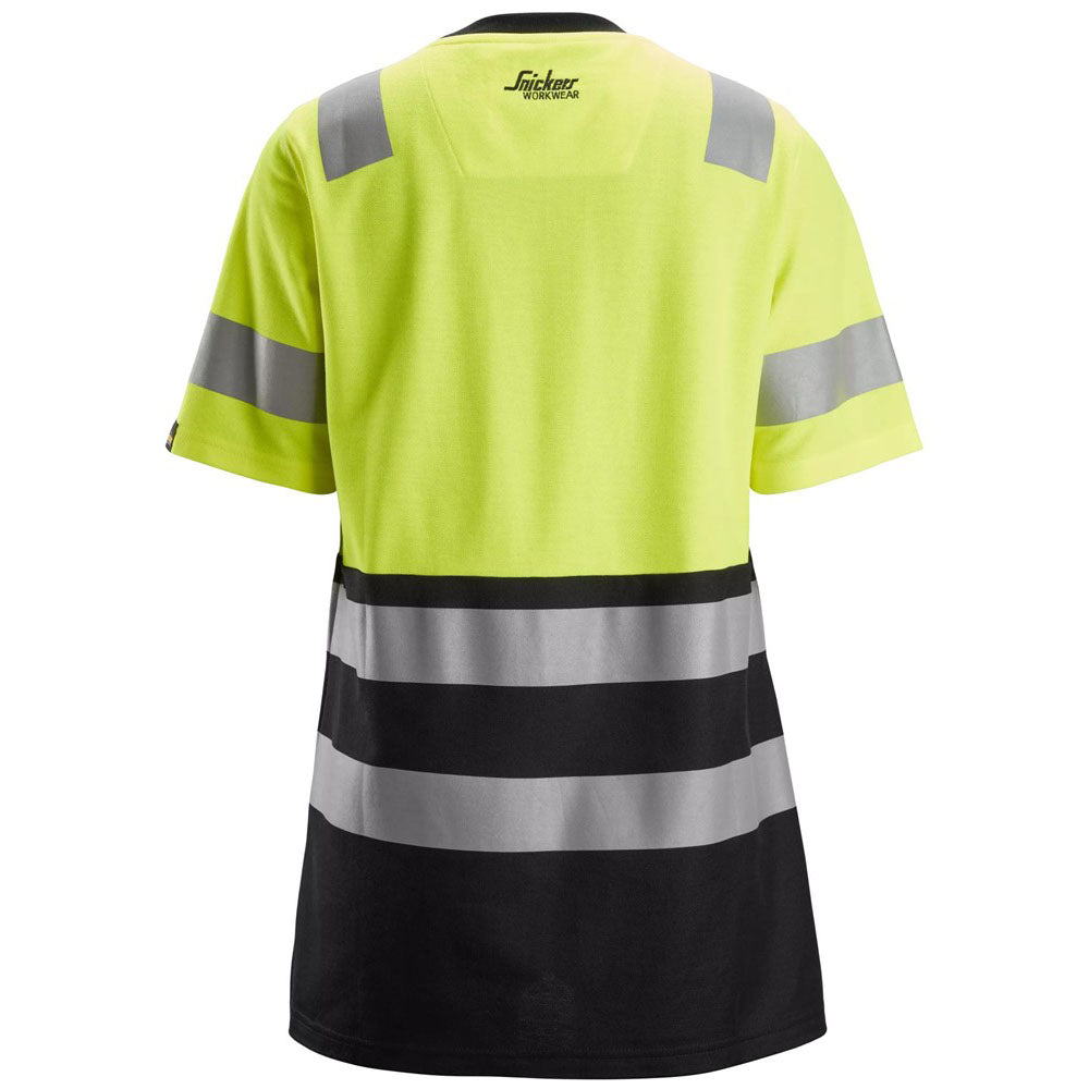 Snickers 2573 Hi-Vis Class 1 Women's T-Shirt - Premium WOMENS HI-VIS T-SHIRTS from Snickers - Just £23.42! Shop now at femaleworkwear.com