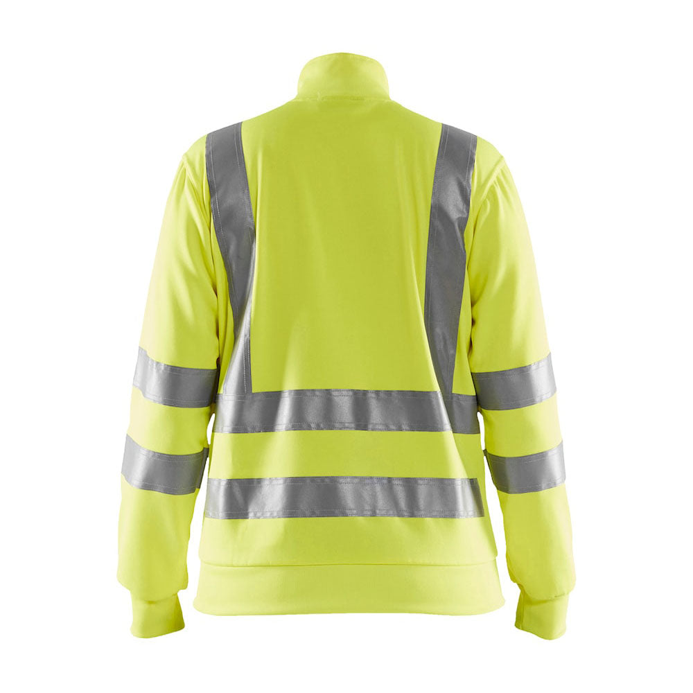 Blaklader 3308 Women's Hi-Vis Full Zip Sweatshirt - Premium WOMENS HI-VIS SWEATSHIRTS from Blaklader - Just £81! Shop now at femaleworkwear.com