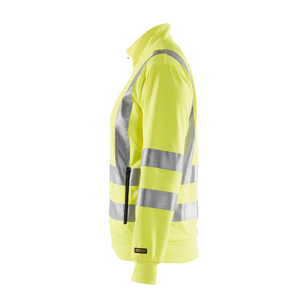 Blaklader 3308 Women's Hi-Vis Full Zip Sweatshirt - Premium WOMENS HI-VIS SWEATSHIRTS from Blaklader - Just £81! Shop now at femaleworkwear.com