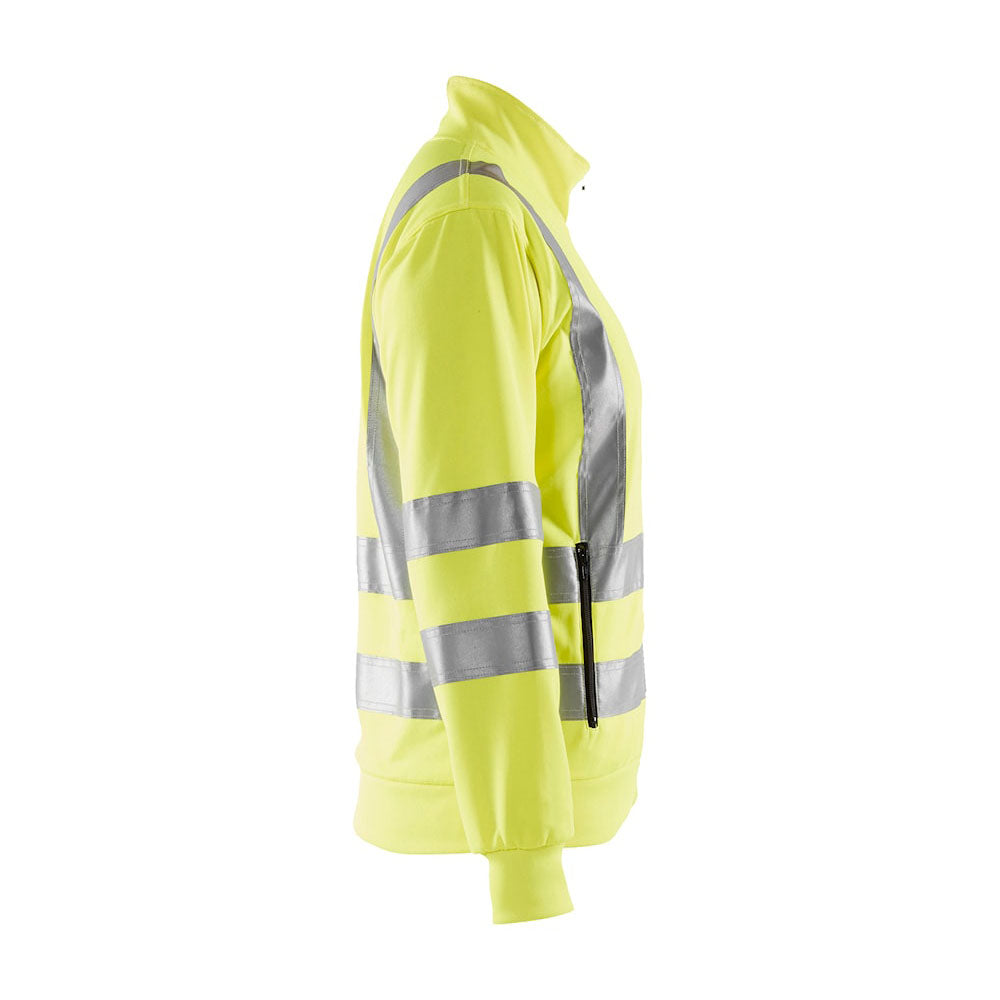 Blaklader 3308 Women's Hi-Vis Full Zip Sweatshirt - Premium WOMENS HI-VIS SWEATSHIRTS from Blaklader - Just £81! Shop now at femaleworkwear.com