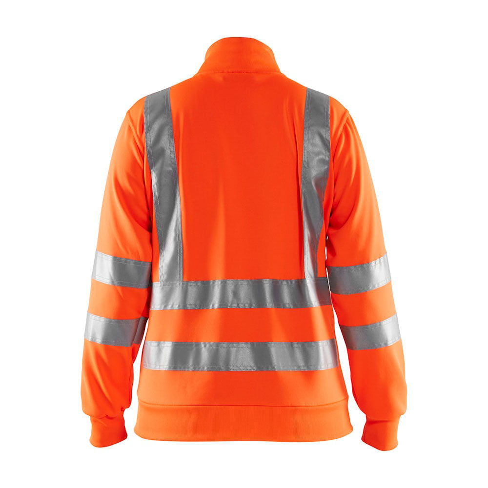 Blaklader 3308 Women's Hi-Vis Full Zip Sweatshirt - Premium WOMENS HI-VIS SWEATSHIRTS from Blaklader - Just £81! Shop now at femaleworkwear.com