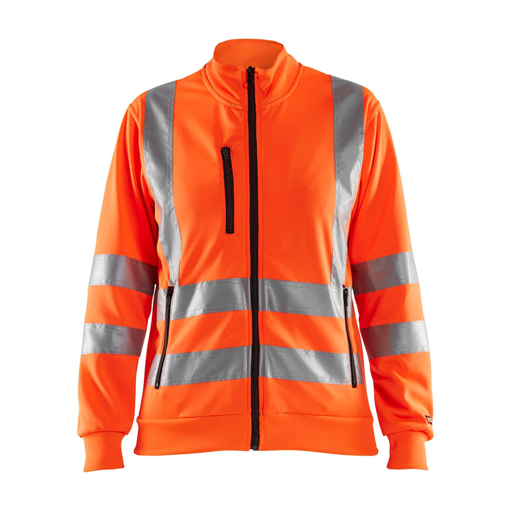 Blaklader 3308 Women's Hi-Vis Full Zip Sweatshirt - Premium WOMENS HI-VIS SWEATSHIRTS from Blaklader - Just £81! Shop now at femaleworkwear.com