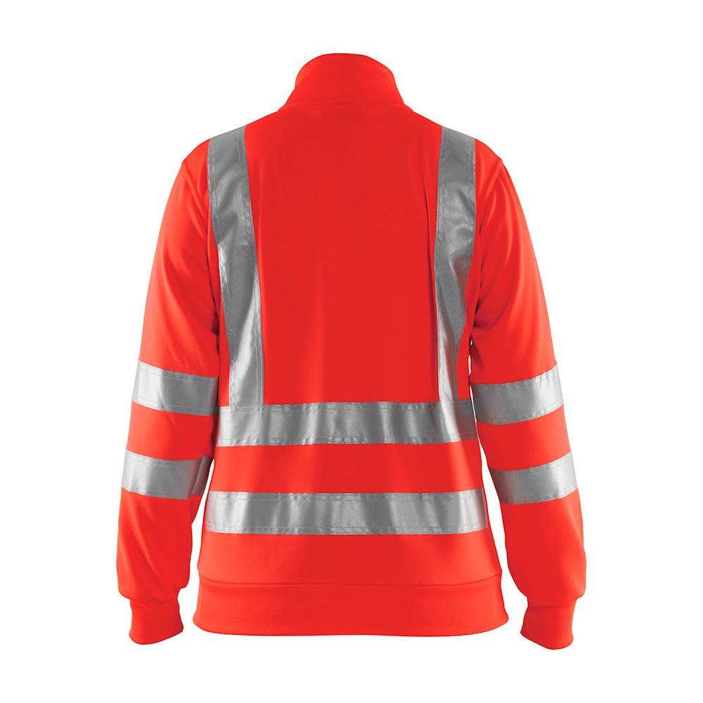 Blaklader 3308 Women's Hi-Vis Full Zip Sweatshirt - Premium WOMENS HI-VIS SWEATSHIRTS from Blaklader - Just £81! Shop now at femaleworkwear.com