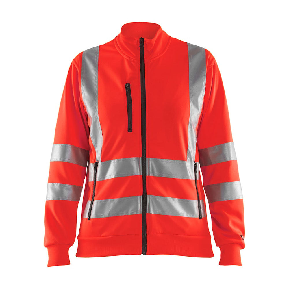 Blaklader 3308 Women's Hi-Vis Full Zip Sweatshirt - Premium WOMENS HI-VIS SWEATSHIRTS from Blaklader - Just £81! Shop now at femaleworkwear.com