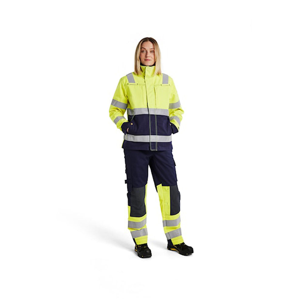 Blaklader 4091 Women's Hi-Vis Flame Resistant Multinorm Jacket - Premium WOMENS HI-VIS JACKETS from Blaklader - Just £162.80! Shop now at femaleworkwear.com