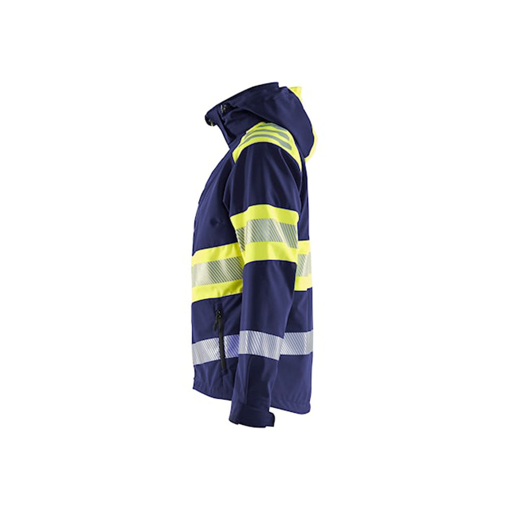 Blaklader 4404 Women's Softshell Hi-Vis Jacket - Premium WOMENS HI-VIS JACKETS from Blaklader - Just £113.78! Shop now at femaleworkwear.com