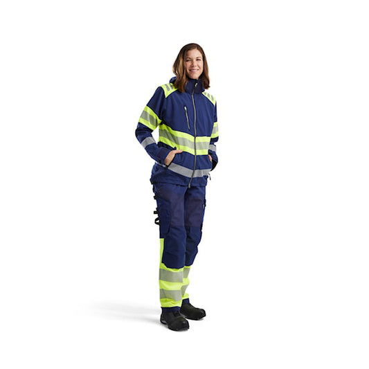 Blaklader 4404 Women's Softshell Hi-Vis Jacket - Premium WOMENS HI-VIS JACKETS from Blaklader - Just £113.78! Shop now at femaleworkwear.com