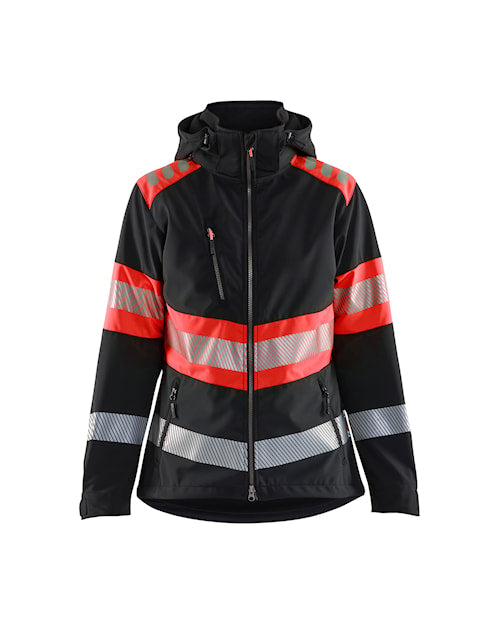 Blaklader 4404 Women's Softshell Hi-Vis Jacket - Premium WOMENS HI-VIS JACKETS from Blaklader - Just £113.78! Shop now at femaleworkwear.com