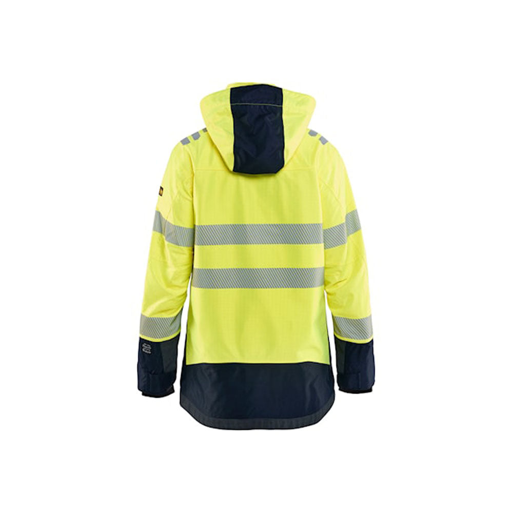 Blaklader 4449 Women's Flame Resistant Waterproof Shell Jacket - Premium WOMENS HI-VIS JACKETS from Blaklader - Just £496.14! Shop now at femaleworkwear.com