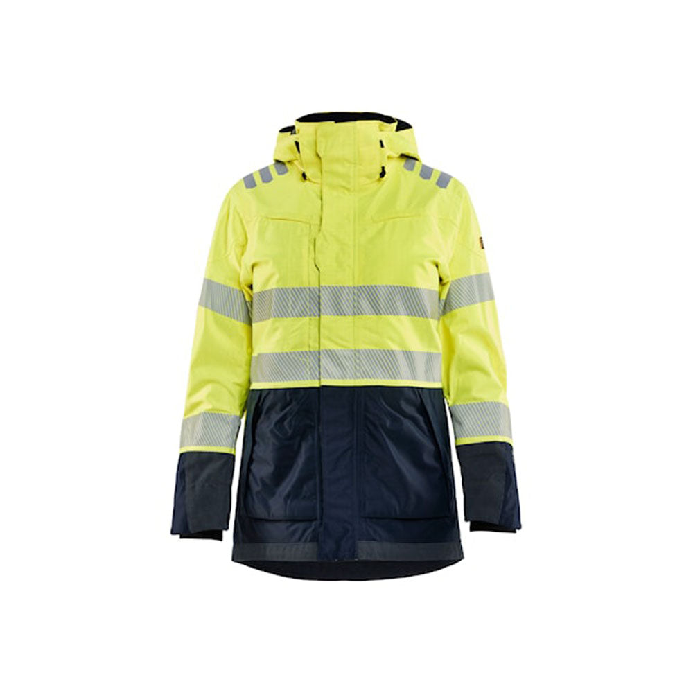 Blaklader 4449 Women's Flame Resistant Waterproof Shell Jacket - Premium WOMENS HI-VIS JACKETS from Blaklader - Just £496.14! Shop now at femaleworkwear.com