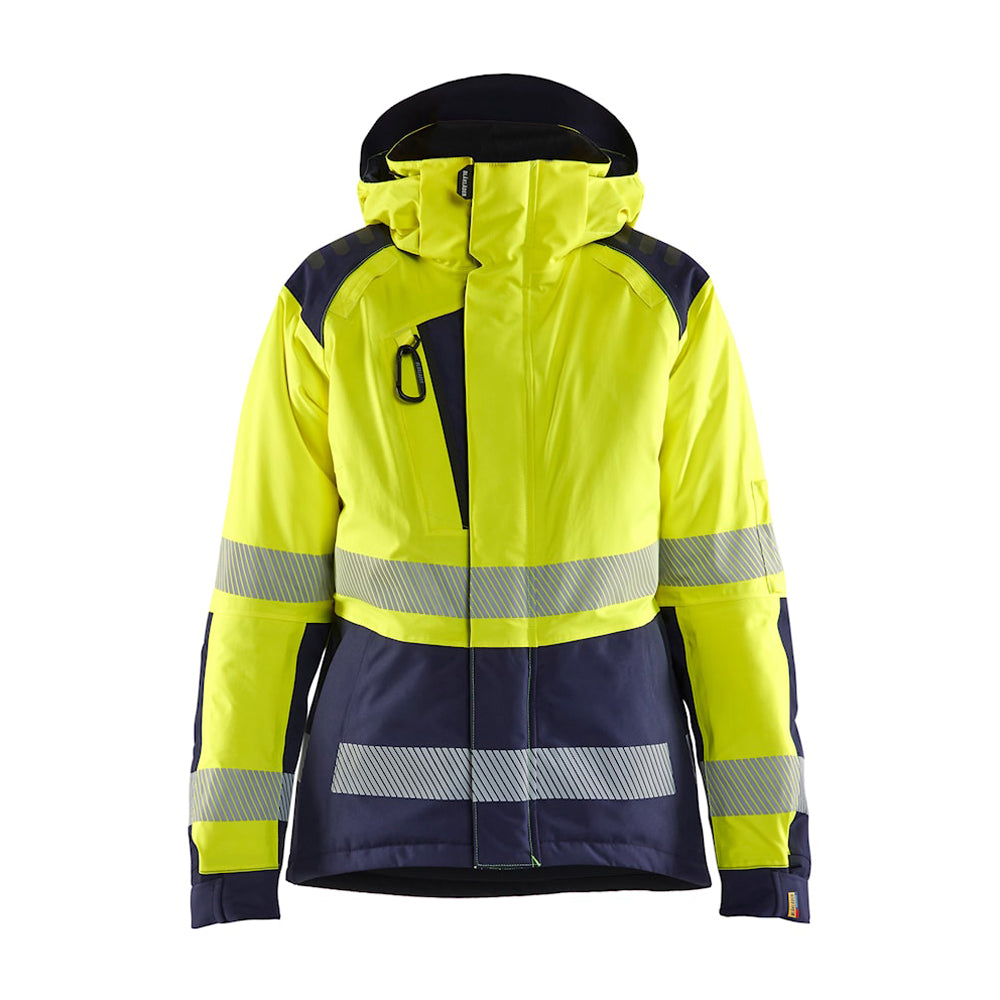 Blaklader 4456 Women's Hi-Vis Winter Jacket - Premium WOMENS HI-VIS JACKETS from Blaklader - Just £216.30! Shop now at femaleworkwear.com