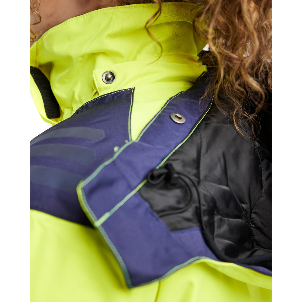 Blaklader 4456 Women's Hi-Vis Winter Jacket - Premium WOMENS HI-VIS JACKETS from Blaklader - Just £216.30! Shop now at femaleworkwear.com