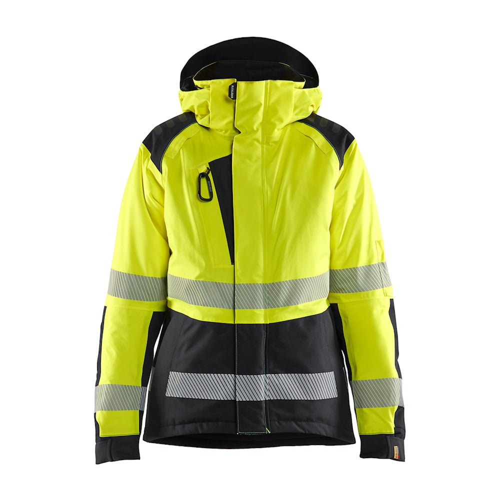 Blaklader 4456 Women's Hi-Vis Winter Jacket - Premium WOMENS HI-VIS JACKETS from Blaklader - Just £216.30! Shop now at femaleworkwear.com