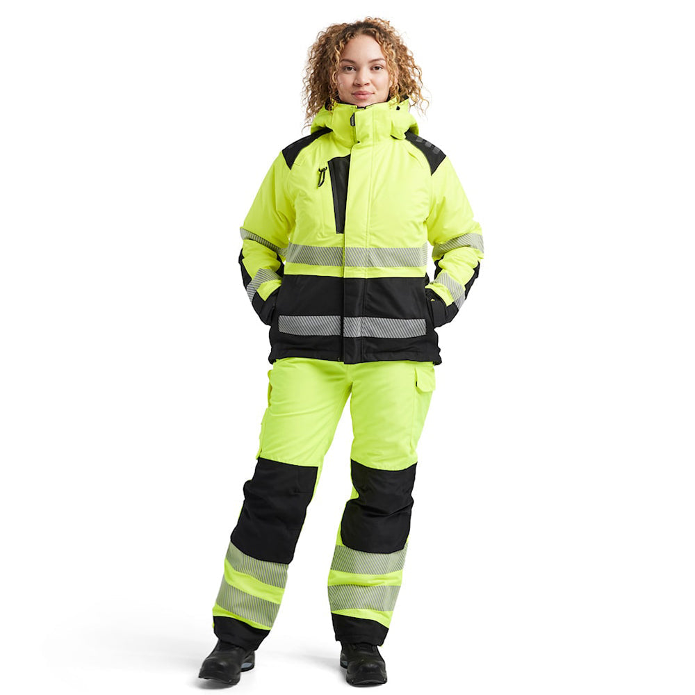 Blaklader 4456 Women's Hi-Vis Winter Jacket - Premium WOMENS HI-VIS JACKETS from Blaklader - Just £216.30! Shop now at femaleworkwear.com