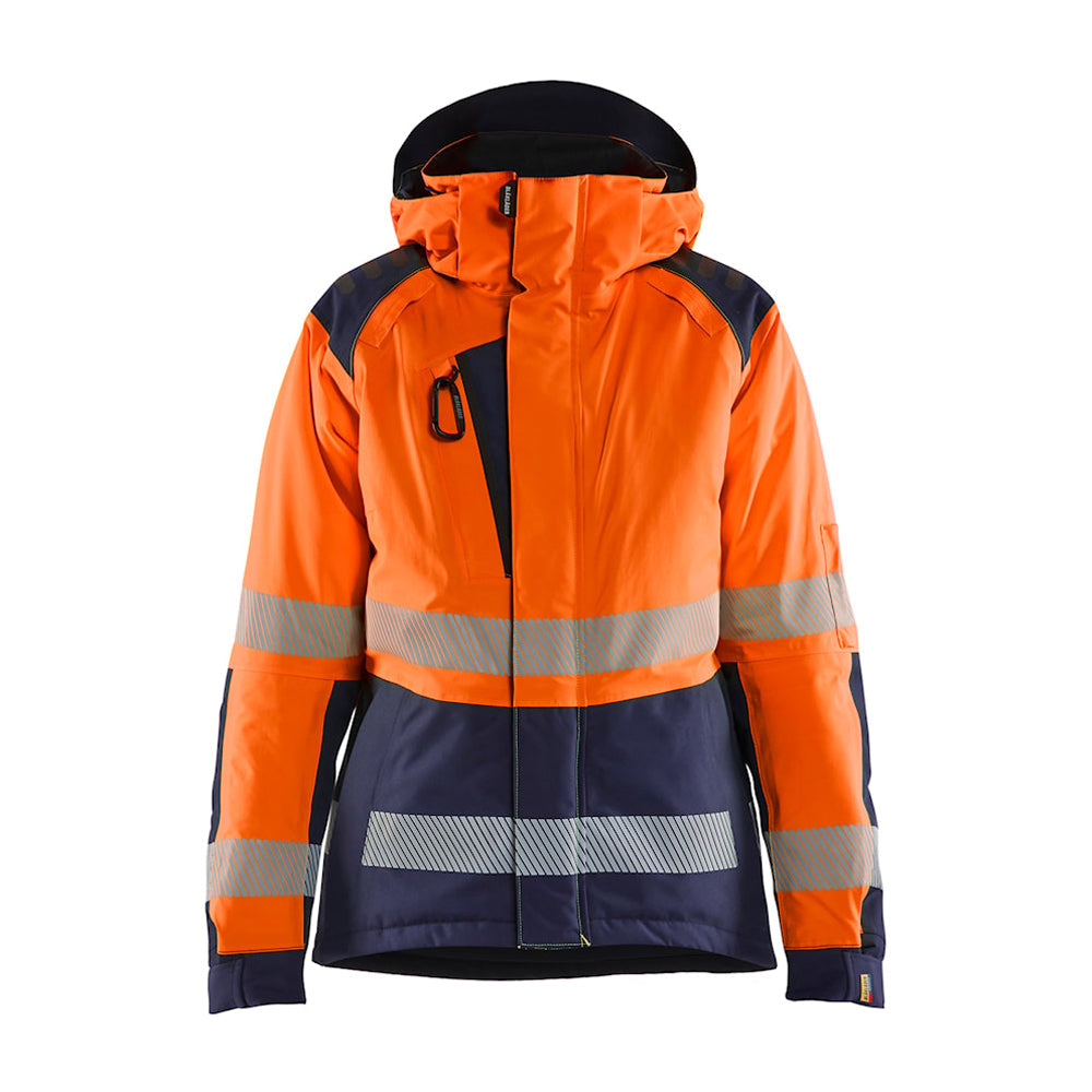 Blaklader 4456 Women's Hi-Vis Winter Jacket - Premium WOMENS HI-VIS JACKETS from Blaklader - Just £216.30! Shop now at femaleworkwear.com