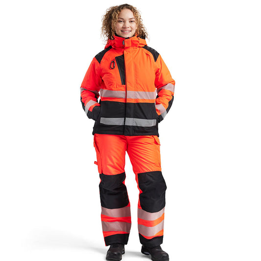 Blaklader 4456 Women's Hi-Vis Winter Jacket - Premium WOMENS HI-VIS JACKETS from Blaklader - Just £216.30! Shop now at femaleworkwear.com