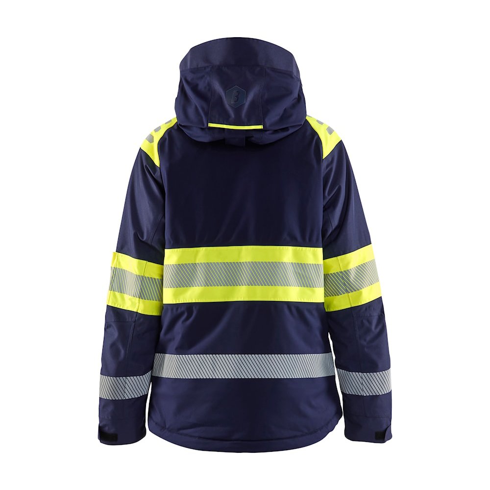 Blaklader 4470 Women's Hi-Vis Winter Jacket - Premium WOMENS HI-VIS JACKETS from Blaklader - Just £195.62! Shop now at femaleworkwear.com