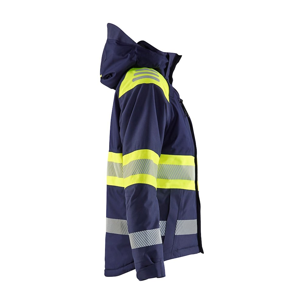 Blaklader 4470 Women's Hi-Vis Winter Jacket - Premium WOMENS HI-VIS JACKETS from Blaklader - Just £195.62! Shop now at femaleworkwear.com