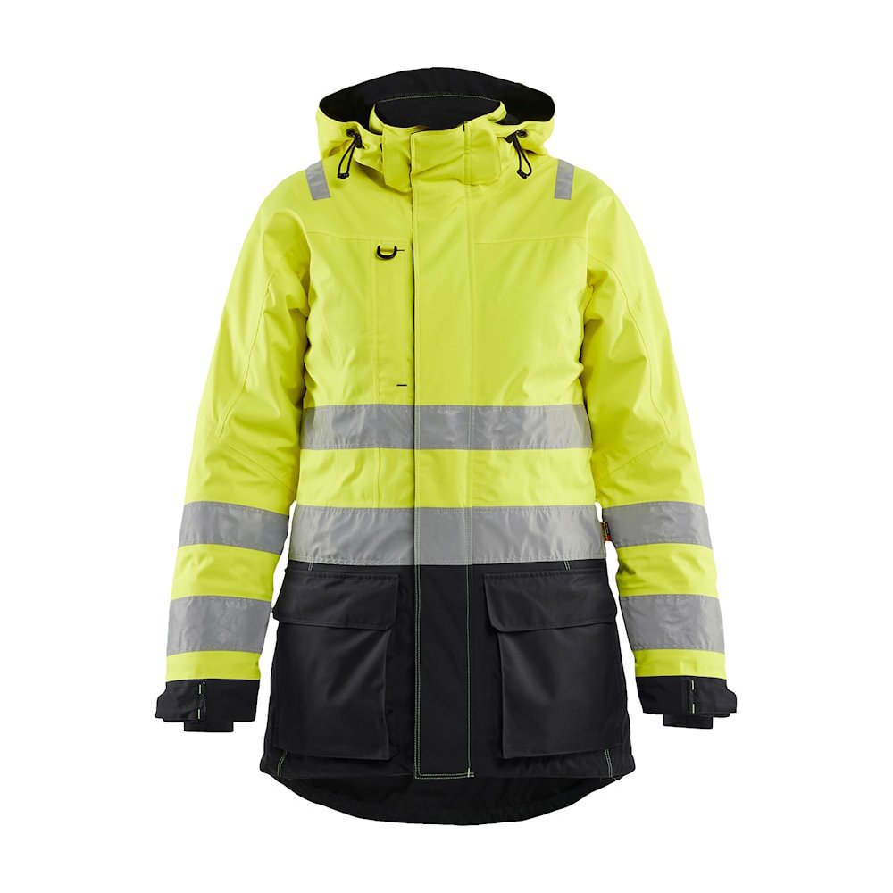 Blaklader 4472 Women's Hi-vis Winter Waterproof Parka Jacket - Premium WOMENS HI-VIS JACKETS from Blaklader - Just £183.04! Shop now at femaleworkwear.com