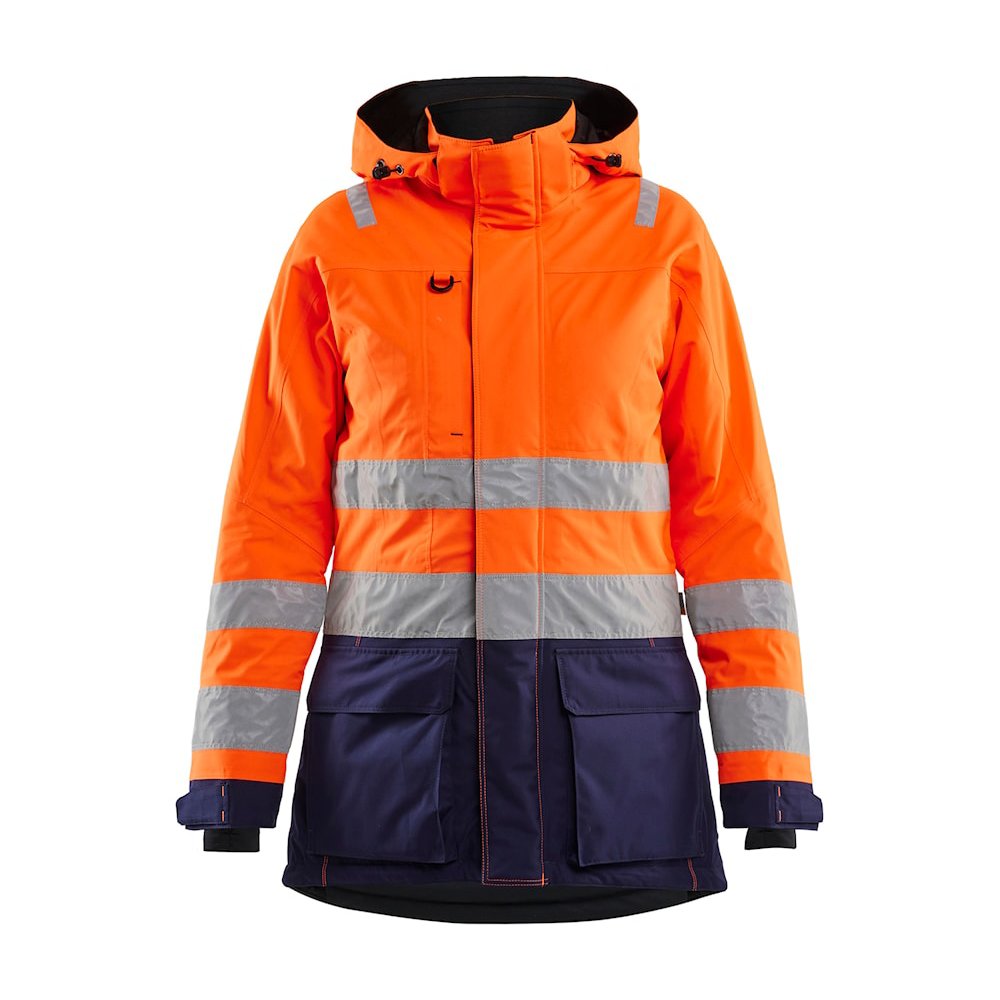 Blaklader 4472 Women's Hi-vis Winter Waterproof Parka Jacket - Premium WOMENS HI-VIS JACKETS from Blaklader - Just £183.04! Shop now at femaleworkwear.com