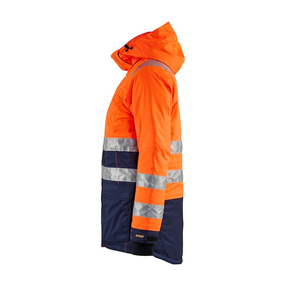 Blaklader 4472 Women's Hi-vis Winter Waterproof Parka Jacket - Premium WOMENS HI-VIS JACKETS from Blaklader - Just £183.04! Shop now at femaleworkwear.com