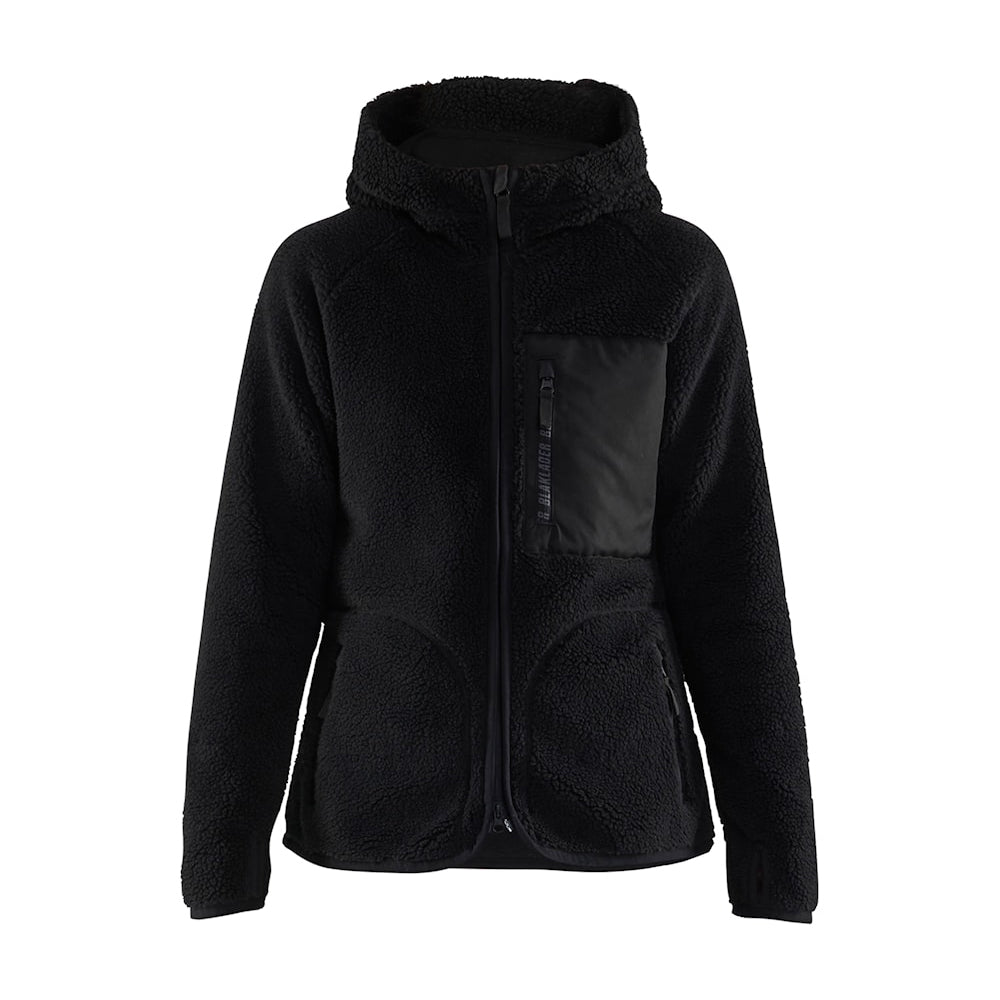 Blaklader 4727 Women's Pile Hooded Jacket - Premium WOMENS JACKETS from Blaklader - Just £71.46! Shop now at femaleworkwear.com