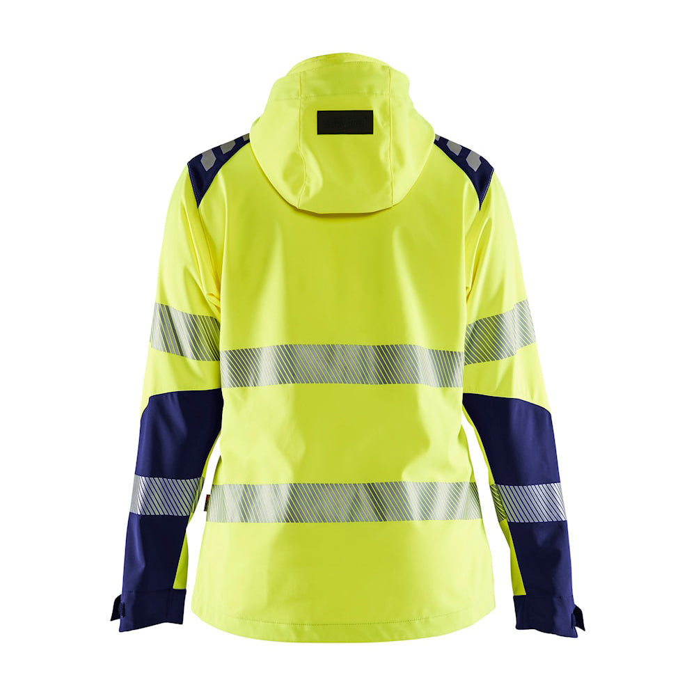 Blaklader 4791 Women's Hi-Vis Waterproof Stretch Softshell Jacket - Premium WOMENS HI-VIS JACKETS from Blaklader - Just £119.15! Shop now at femaleworkwear.com