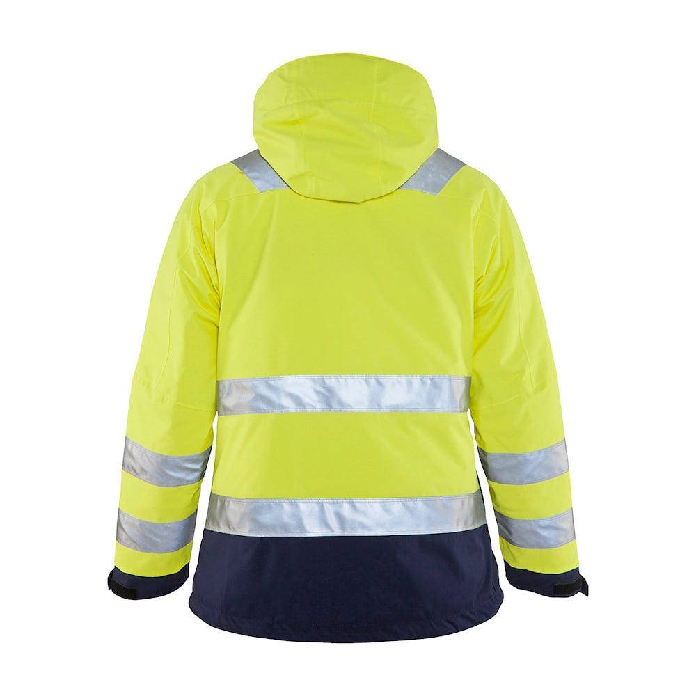 Blaklader 4872 Women's Hi-Vis Waterproof Winter Jacket - Premium WOMENS HI-VIS JACKETS from Blaklader - Just £175.47! Shop now at femaleworkwear.com