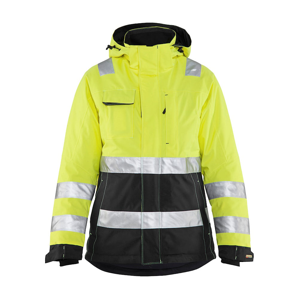 Blaklader 4872 Women's Hi-Vis Waterproof Winter Jacket - Premium WOMENS HI-VIS JACKETS from Blaklader - Just £175.47! Shop now at femaleworkwear.com