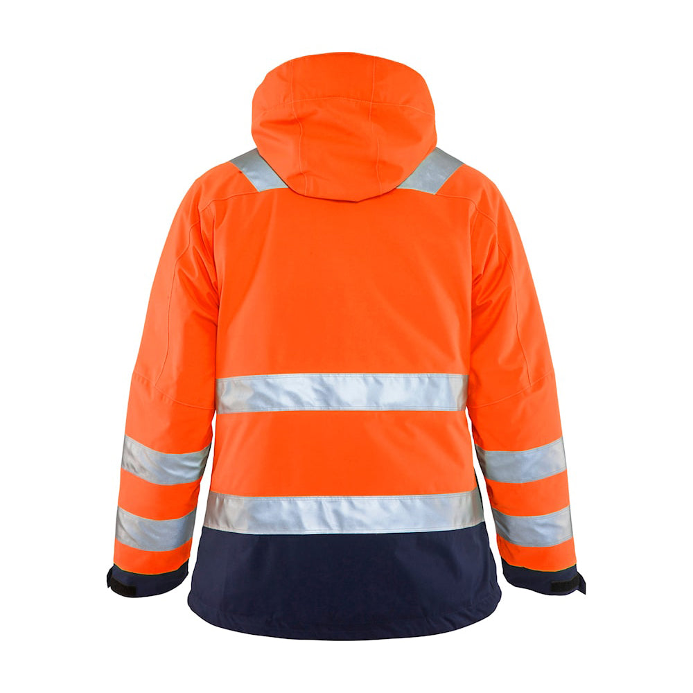 Blaklader 4872 Women's Hi-Vis Waterproof Winter Jacket - Premium WOMENS HI-VIS JACKETS from Blaklader - Just £175.47! Shop now at femaleworkwear.com