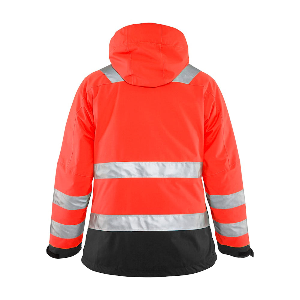 Blaklader 4872 Women's Hi-Vis Waterproof Winter Jacket - Premium WOMENS HI-VIS JACKETS from Blaklader - Just £175.47! Shop now at femaleworkwear.com