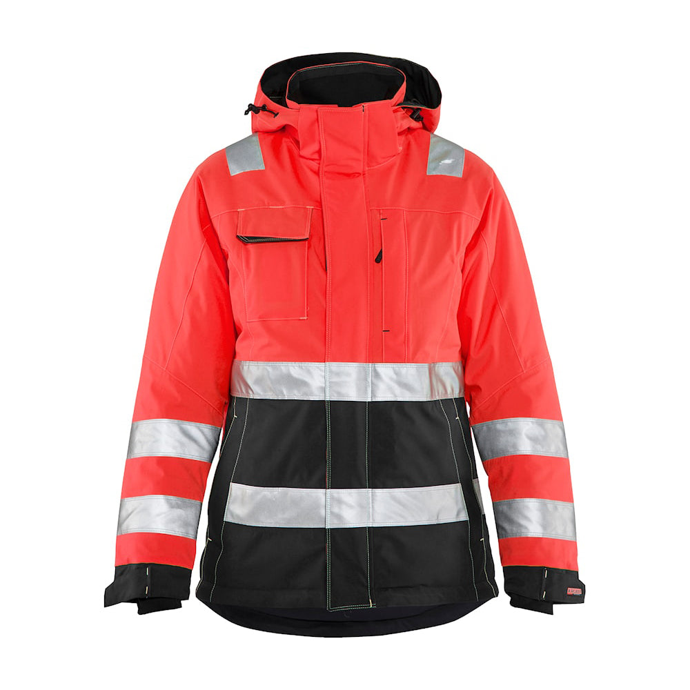 Blaklader 4872 Women's Hi-Vis Waterproof Winter Jacket - Premium WOMENS HI-VIS JACKETS from Blaklader - Just £175.47! Shop now at femaleworkwear.com