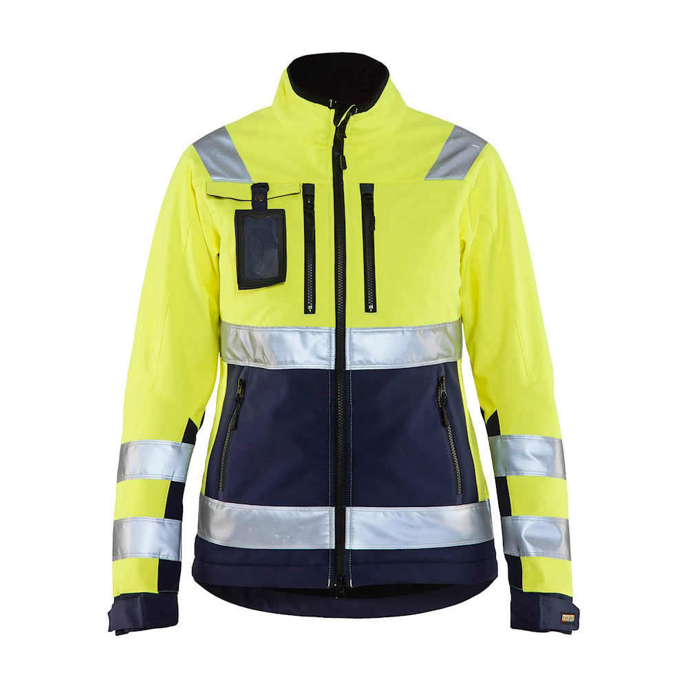 Blaklader 4902 Women's Hi-Vis Softshell jacket - Premium WOMENS HI-VIS JACKETS from Blaklader - Just £119.15! Shop now at femaleworkwear.com