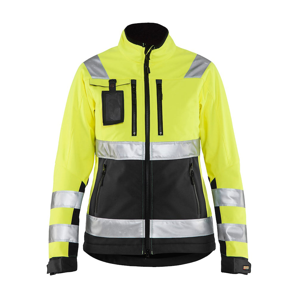 Blaklader 4902 Women's Hi-Vis Softshell jacket - Premium WOMENS HI-VIS JACKETS from Blaklader - Just £119.15! Shop now at femaleworkwear.com