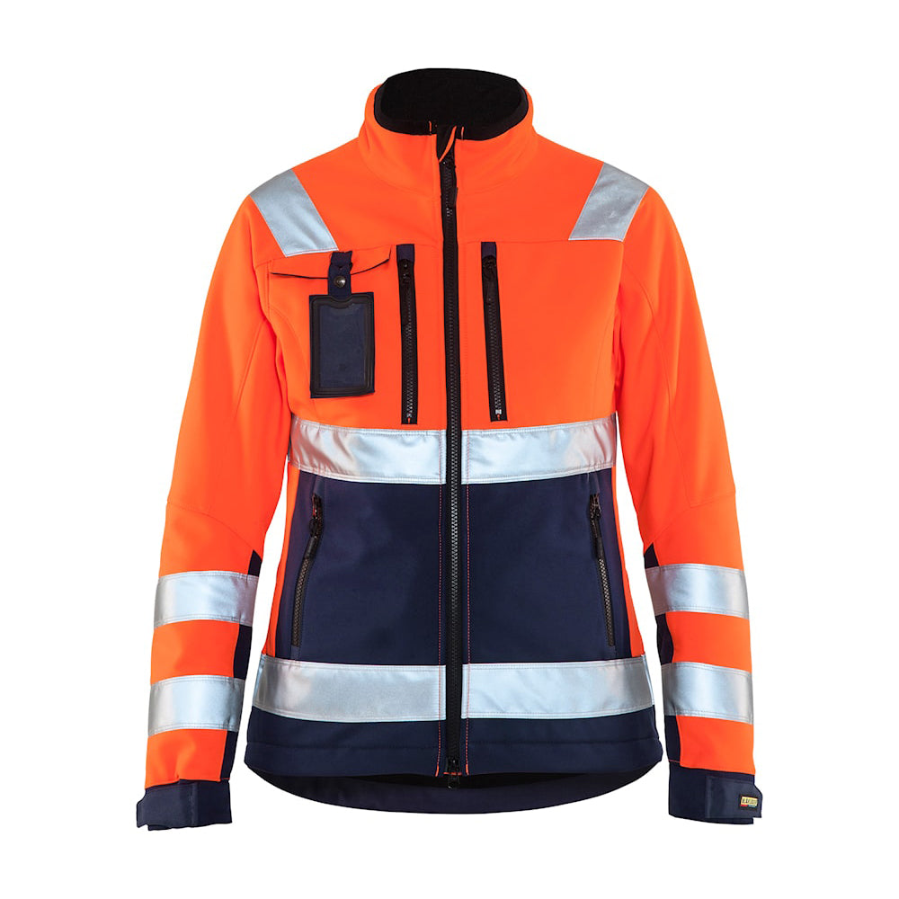 Blaklader 4902 Women's Hi-Vis Softshell jacket - Premium WOMENS HI-VIS JACKETS from Blaklader - Just £119.15! Shop now at femaleworkwear.com