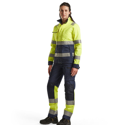 Blaklader 4903 Women's Hi-Vis Water Repellent Jacket - Premium WOMENS HI-VIS JACKETS from Blaklader - Just £95.39! Shop now at femaleworkwear.com