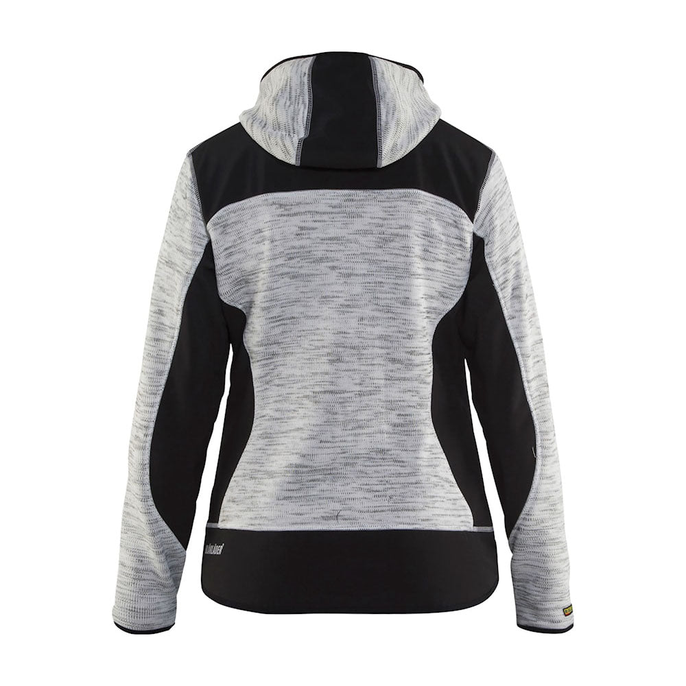 Blaklader 4931 Women's Knitted Hooded Sweatshirt Jacket - Premium WOMENS JACKETS from Blaklader - Just £81.63! Shop now at femaleworkwear.com