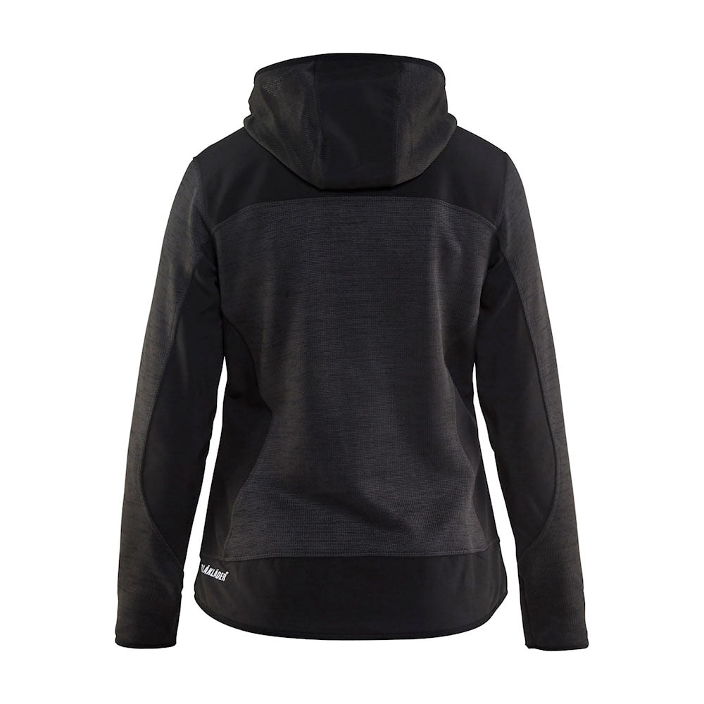 Blaklader 4931 Women's Knitted Hooded Sweatshirt Jacket - Premium WOMENS JACKETS from Blaklader - Just £81.63! Shop now at femaleworkwear.com